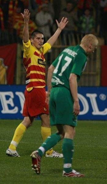 Jagiellonia w meczu ze Śląskiem toczyła wyrównany pojedynek, ale przegrała