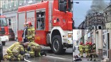 Siemianowice Śląskie: Pożar kamienicy przy ulicy Powstańców. Mieszkańcy zostali ewakuowani [ZDJĘCIA, WIDEO]