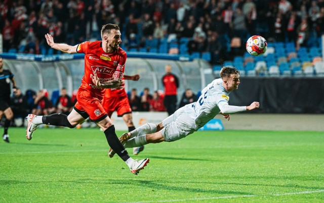 Wiktor Kłos strzelił gola w meczu sparingowym Stali Rzeszów z Cracovią (1:2)
