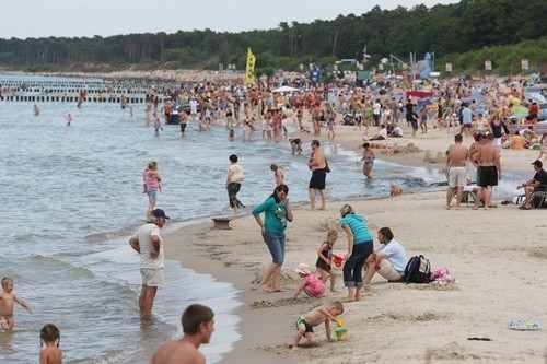 Plaża w Ustce od lat należy od najładniejszych na polskim wybrzeżu.
