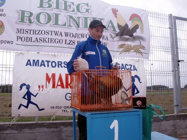 Paweł Grygo z Łomży każdego roku bierze udział w Biegu