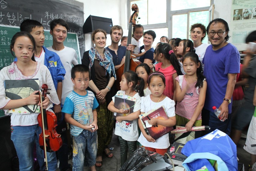 Podczas swoich wizyt w Chinach, grupa Dagadana odwiedziła...