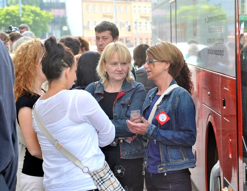 Gdańsk. Protest w prokuraturach. Pracownicy oddawali krew i brali urlopy [ZDJĘCIA]