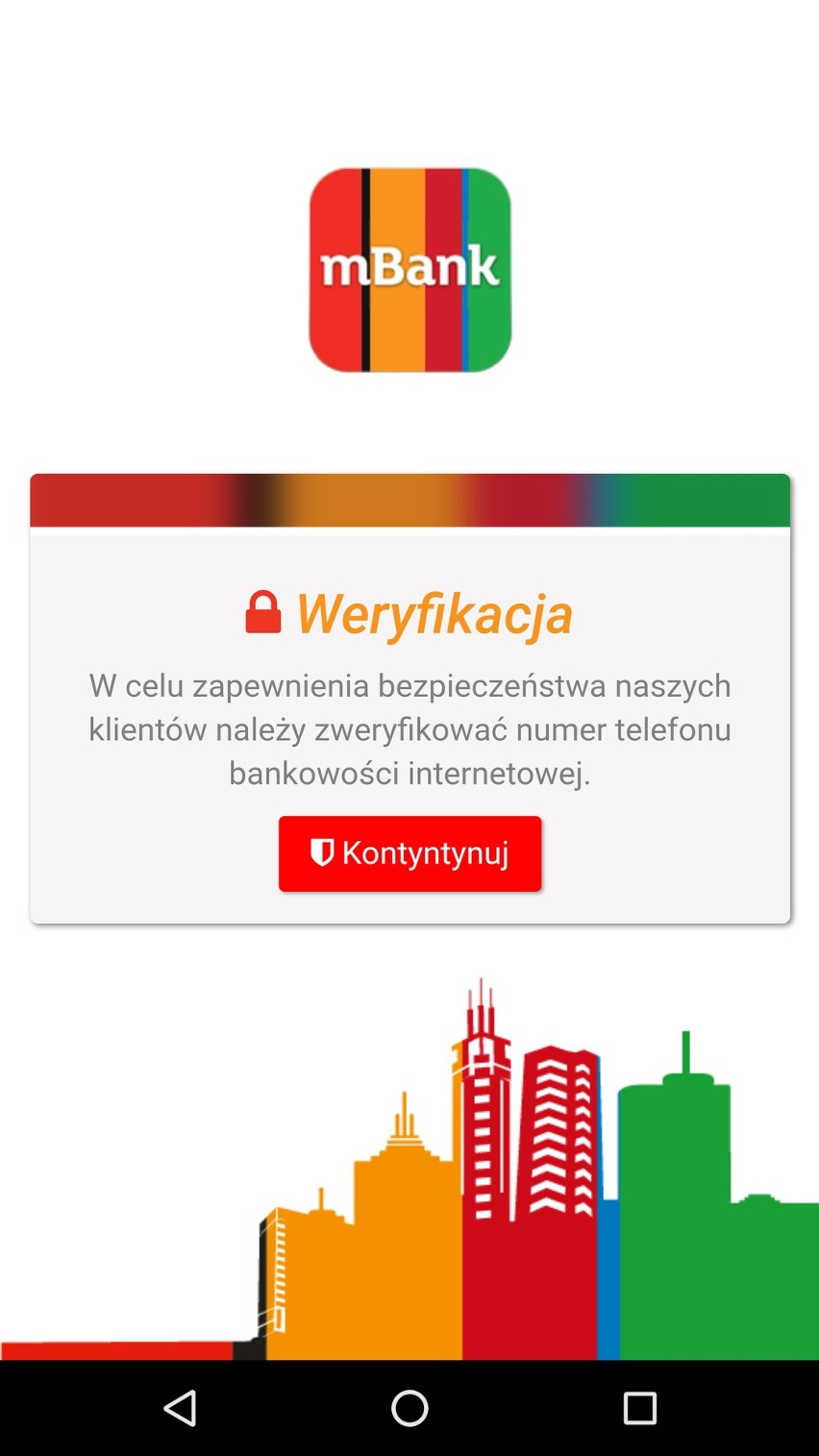 Uwaga na złośliwe oprogramowanie, informujące o konieczności...