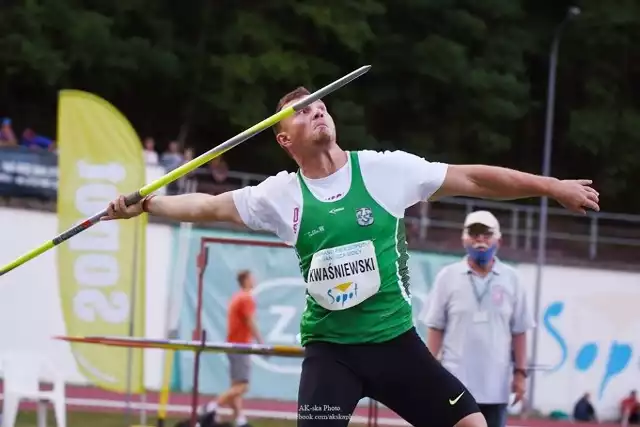 Mateusz Kwaśniewski (AZS UMCS Lublin) zajął drugie miejsce w konkurencji memoriałowej rzucie oszczepem, z drugim wynikiem w karierze – 79,28 m