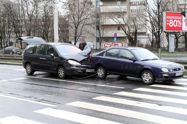 Wypadek na Legnickiej, Wrocław, 13.01.2016