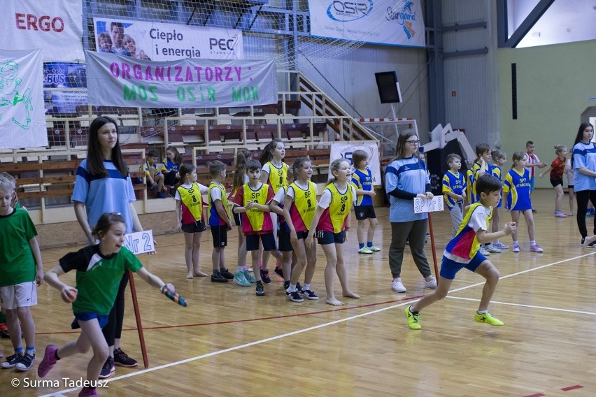 Ale frajda! Stargardzkie dzieciaki w sportowej rywalizacji. Wygrała drużyna z "trójki" [ZDJĘCIA]