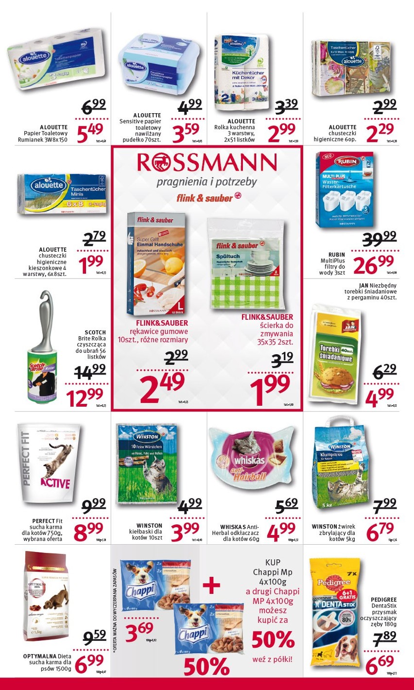 Rossmann gazetka promocyjna 11.10 - 24.10.2013 [POBIERZ GAZETKĘ PROMOCYJNĄ ROSSMANN]