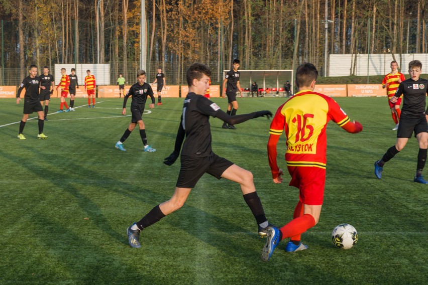 Mecz Centralnej Ligi Juniorów do lat 15 Talent Białystok -...