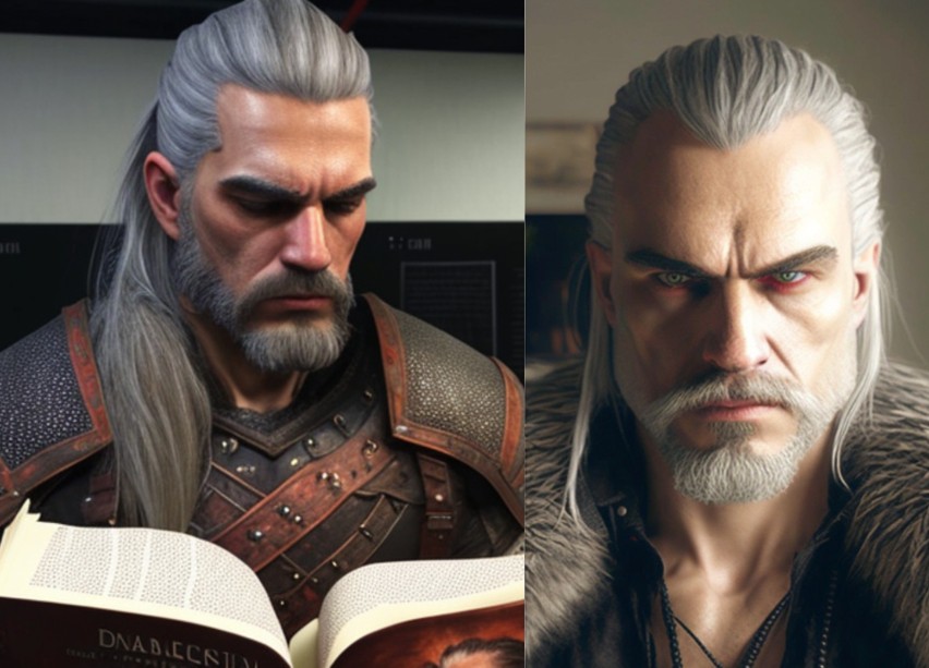 O wilku (i to niemal dosłownie) mowa. Geralt jako główny...