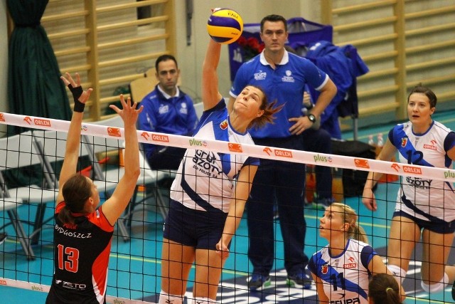 Katarzyna Gajgał-Anioł (atakuje) najprawdopodobniej wyjdzie w pierwszym składzie piątkowego meczu.