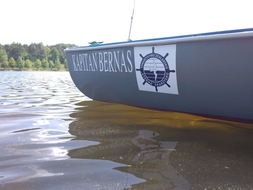Klubowy jacht "Sterny" ochrzczony, nosi imię bohatera ze Skarżyska. Żeglarze rozpoczęli sezon