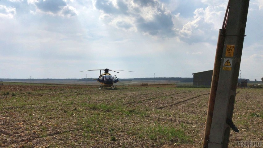 Według wstępnych ustaleń policjantów, 87-letni kierujący...