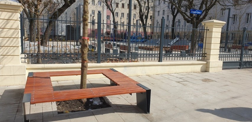 Nowy park kieszonkowy w Łodzi czeka na otwarcie. Udostępniony zostanie jeszcze tej wiosny
