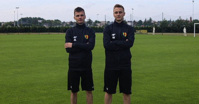 Jakub Kędra i Bartłomiej Kraus, nowi fizjoterapeuci Korony Kielce