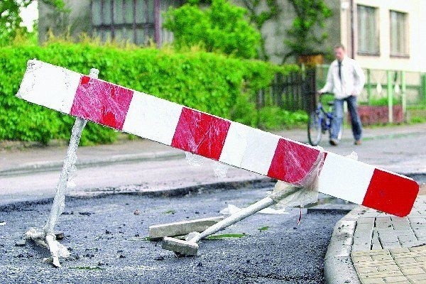 Ul. Zakątek będzie miała nowe  nawierzchnie na skrzyżowaniach z ul.  Żeglarską i Średnią