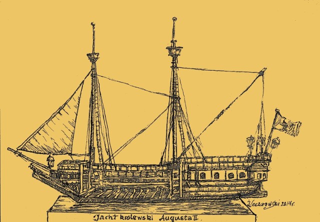 Panowanie Sasów nie przyniosło przełomu i polska flota nie wróciła na morze. Pamiątką po Auguście II jest jednak model jachtu