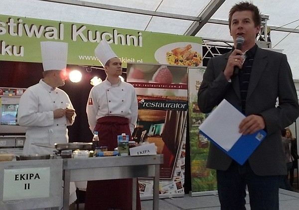 Karol Okrasa prowadzi Międzynarodowy Festiwal Kuchni w Białymstoku