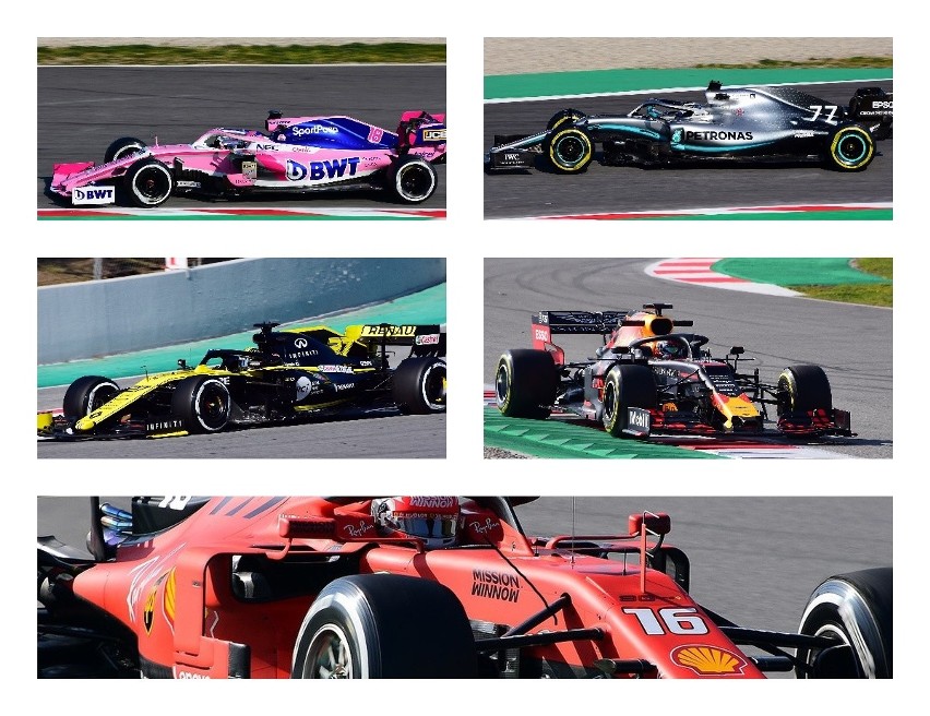 BOLIDY F1 2019 - ZDJĘCIA Wszystkie bolidy F1 w sezonie 2019...