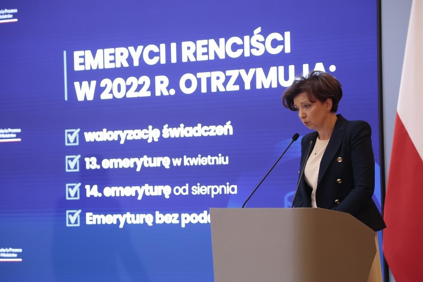 – Będzie również wypłacana 14. emerytura – tak, jak zostało...