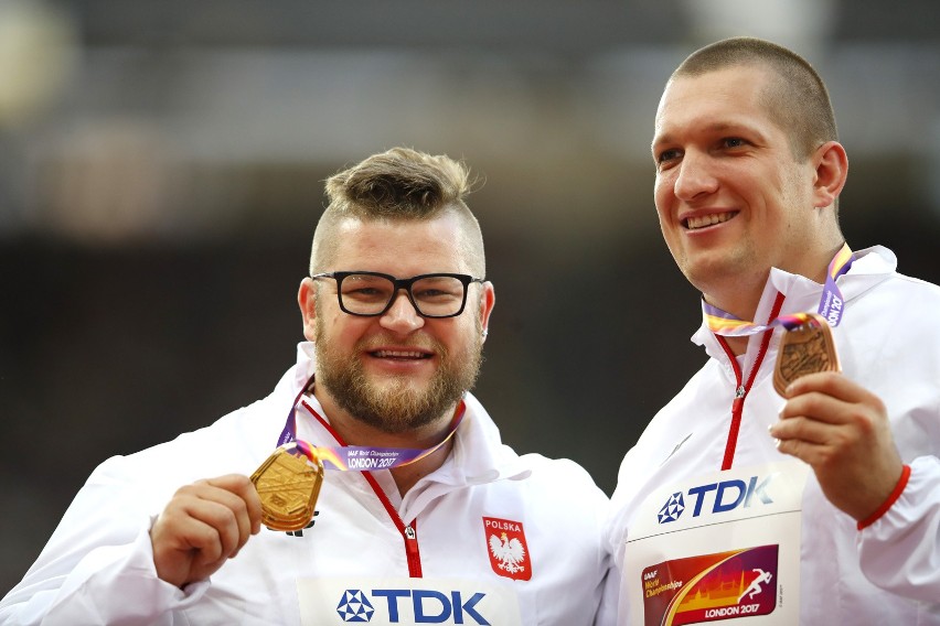 Wojciech Nowicki (z prawej) i Paweł Fajdek w tym sezonie...