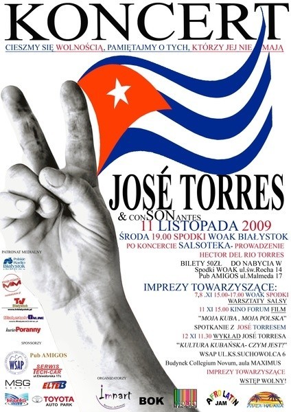 Przez kilka dni salsa zawładnie Białystokiem. Największą gwiazdą będzie Jose Torres.