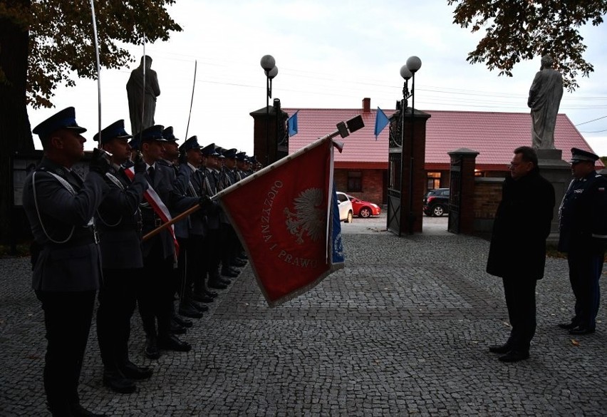 Z okazji wojewódzkich obchodów Święta Patrona Policji Św....