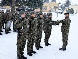 Uroczyste wręczenie broni ochotnikom w 1 batalionie czołgów w Żurawicy [ZDJĘCIA] 