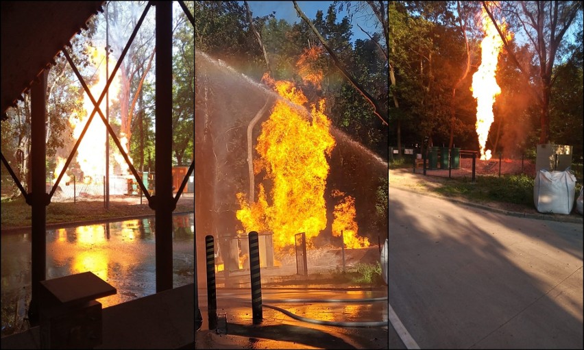 Ogień pojawi się  w przedsiębiorstwie przy ul. Wojska...