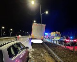 Tragedia na A1 pod Częstochową. Nie żyje 67-letni kierowca ciężarówki, który prawdopodobnie zasłabł za kierownicą