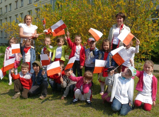 Dzieciaki z Przedszkola Nr 3 w Stalowej Woli.