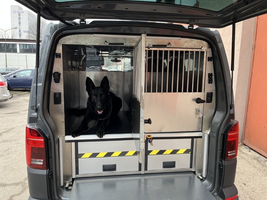 Małopolska Policja kupiła cztery specjalistyczne radiowozy do przewozu psów ZDJĘCIA