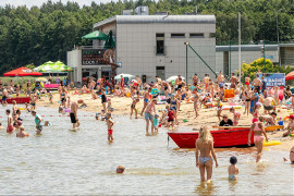 Plaża Dojlidy przeżyła oblężenie. Padł dobowy rekord frekwencji. Zobacz zdjęcia!