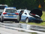 Wypadek na trasie Słupsk-Ustka. W szpitalu 80-letni rowerzysta
