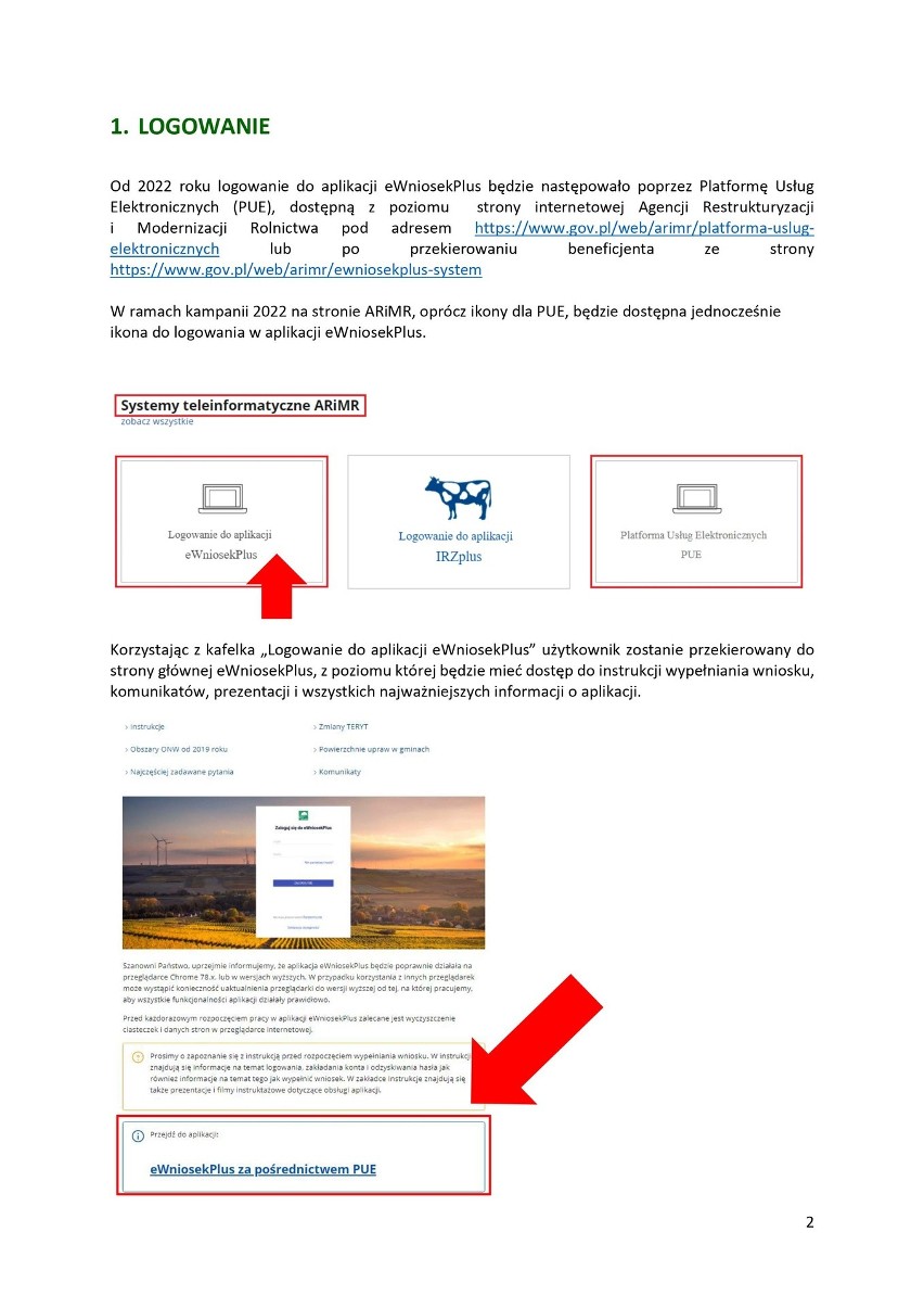 Logowanie do eWniosek. Jak zalogować się w aplikacji ARiMR, by wnioskować o dopłaty bezpośrednie 2022?