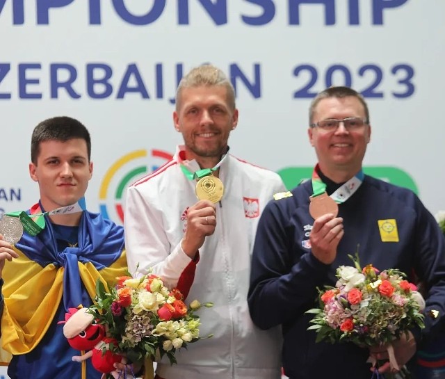 Łukasz Czapla zdobył złoto MŚ w Baku