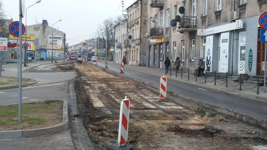 Częstochowa: Ulica Warszawska znów remontowana. To domknięcie trzech inwestycji [ZDJĘCIA]