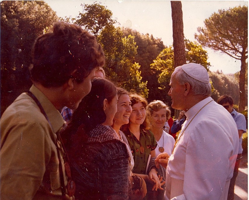 Spotkanie w Castel Gandolfo w sierpniu 1979 roku.