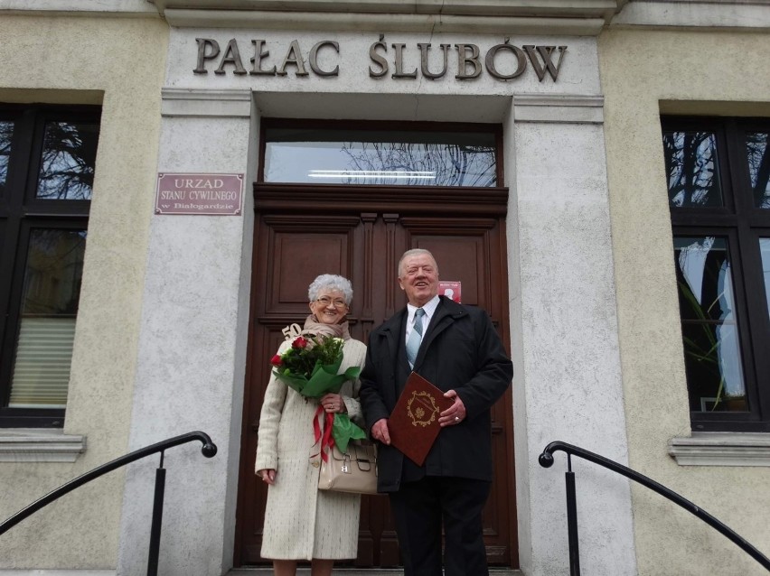 Pół wieku są już w związku małżeńskim Alina i Stanisław...