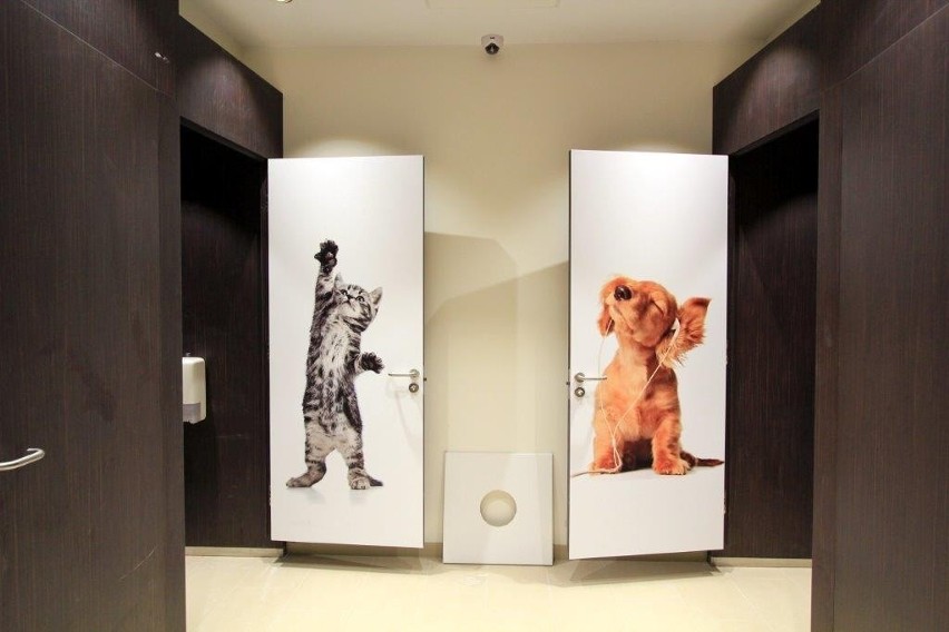 Galeria Katowicka - płatne toalety w Galerii Katowickiej