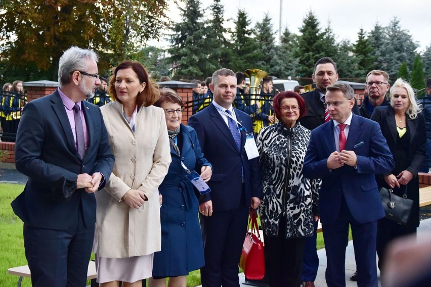 Minister zdrowia Adam Niedzielski na otwarciu Centrum Symulacji Medycznej przy Uczelni Państwowej im. Jana Grodka w Sanoku