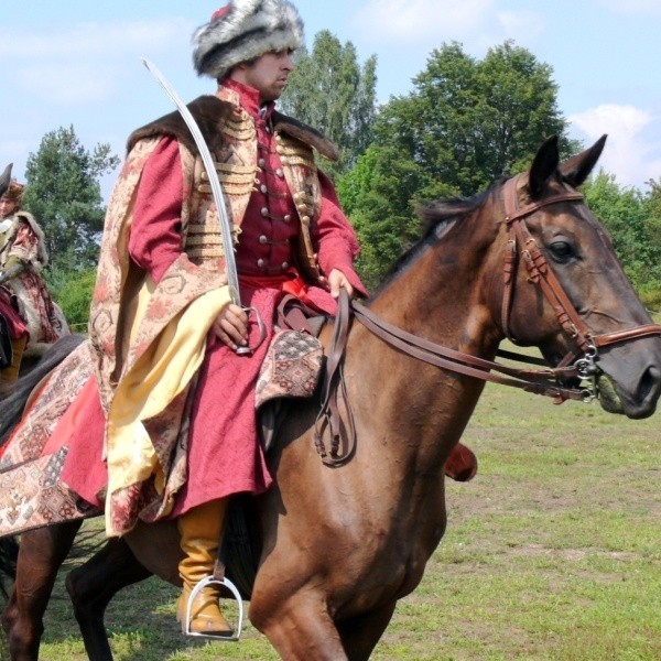 Polska siedemnastowiecza husaria była atrakcją zawodów.