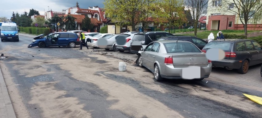 Na ul. Wyzwolenia w Bydgoszczy zderzyły się dwa auta. W...