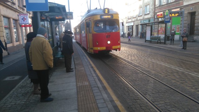 Torowisko tramwajowe w Grudziądzu