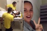 Pielęgniarka nagrała Neymara i straciła pracę (WIDEO)