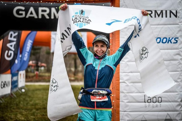 Małgorzata Pazda-Pozorska była szczęśliwa po biegu na 84 kilometry w Gdańsku