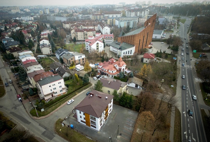 Rejon al. Warszawskiej i ul. Strzeleckiej w Lublinie