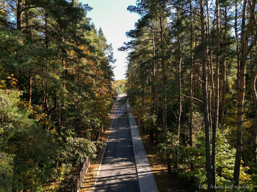 Białystok. Nowo wybudowana droga została oddana do użytku. Inwestycja kosztowała ponad 2,5 mln [ZDJĘCIA]