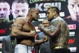 Ważenie przed KSW 37: Pudzian będzie bił Popka tylko lewą ręką [ZDJĘCIA]