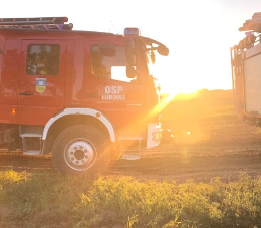 Pożar w Leżuchowie w gm. Dziemiany 9.06.2021. Spłonęły zabudowania gospodarcze [ZDJĘCIA]